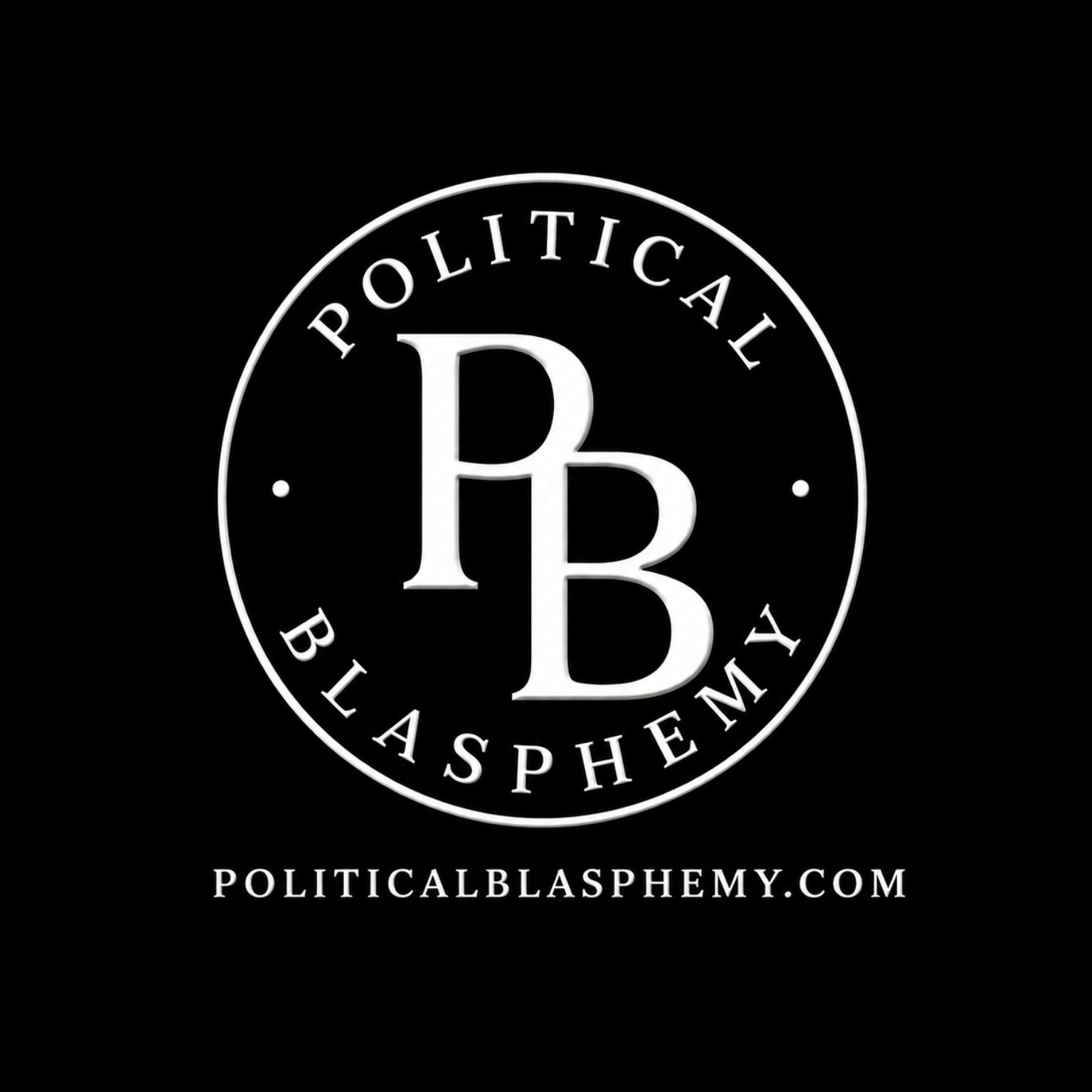 Political Blasphemy circular logo